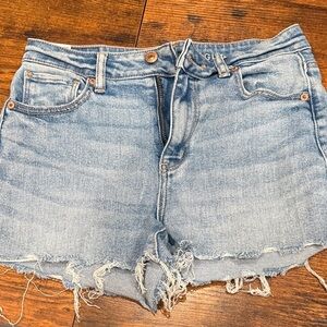 American Eagle Outfitters Light Blue Jean Shorts